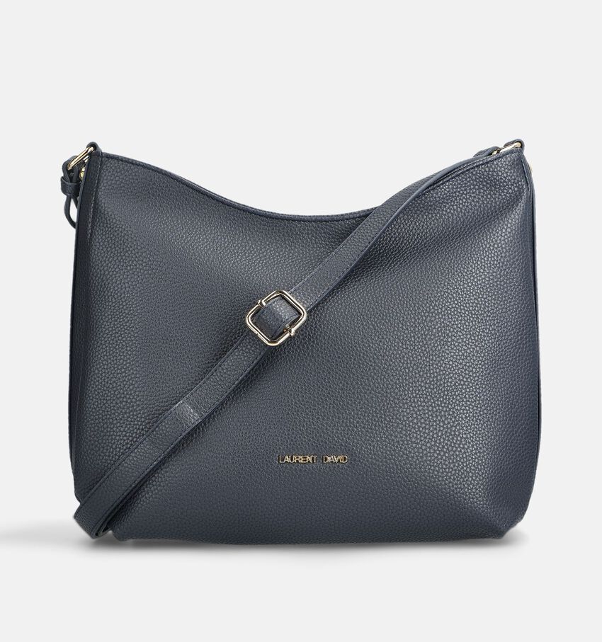 Laurent David Donkerblauwe Schoudertas