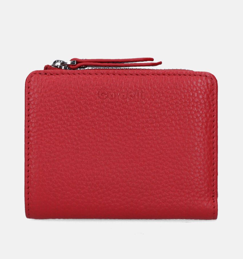 Euro-Leather Rode Portemonnee