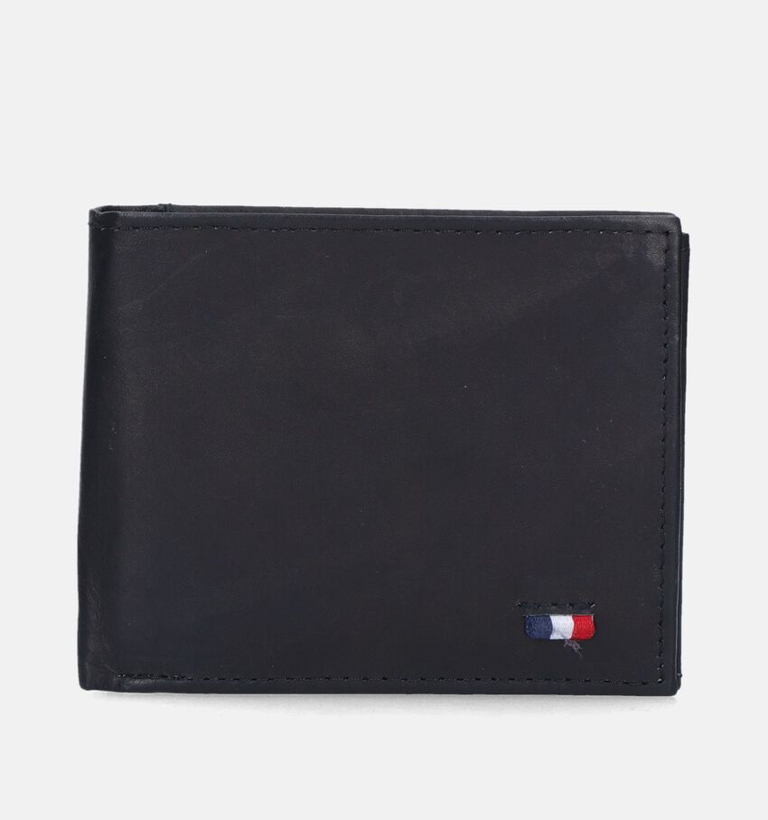 Euro-Leather Zwarte Portefeuille