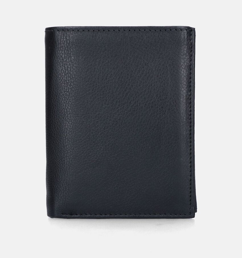 Euro-Leather Zwarte Portemonnee