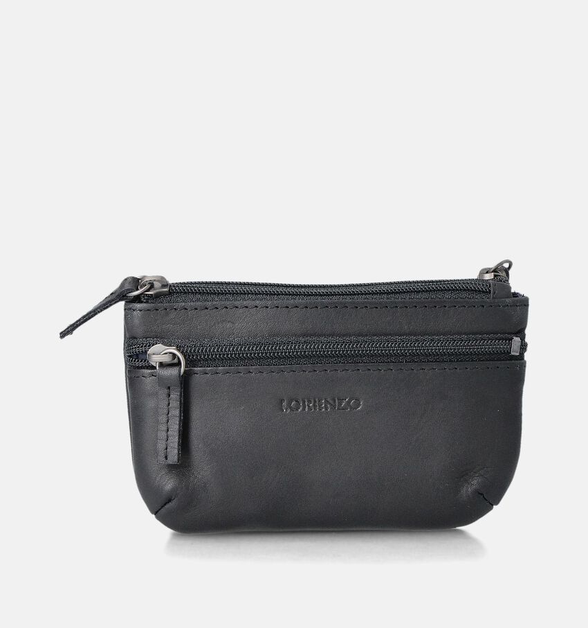 Euro-Leather Zwarte Portemonnee