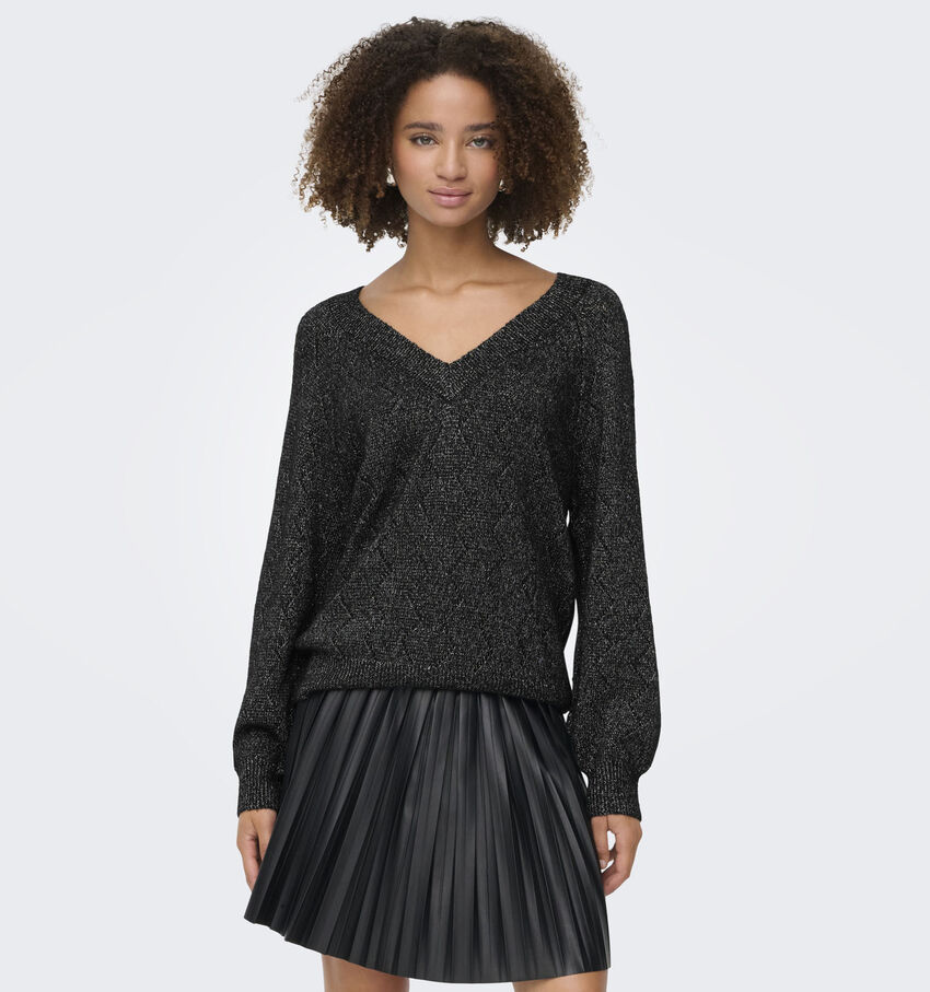 JDY Aspen Life Zwarte Pull