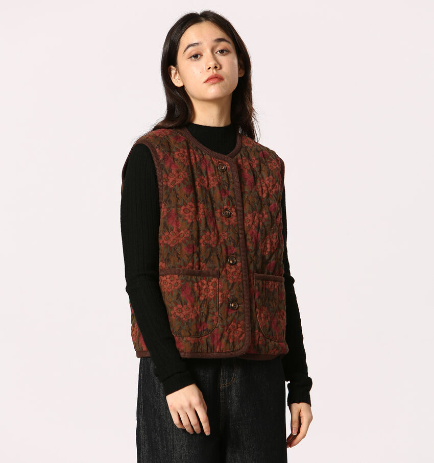 The Korner Bruine/Rode Vest