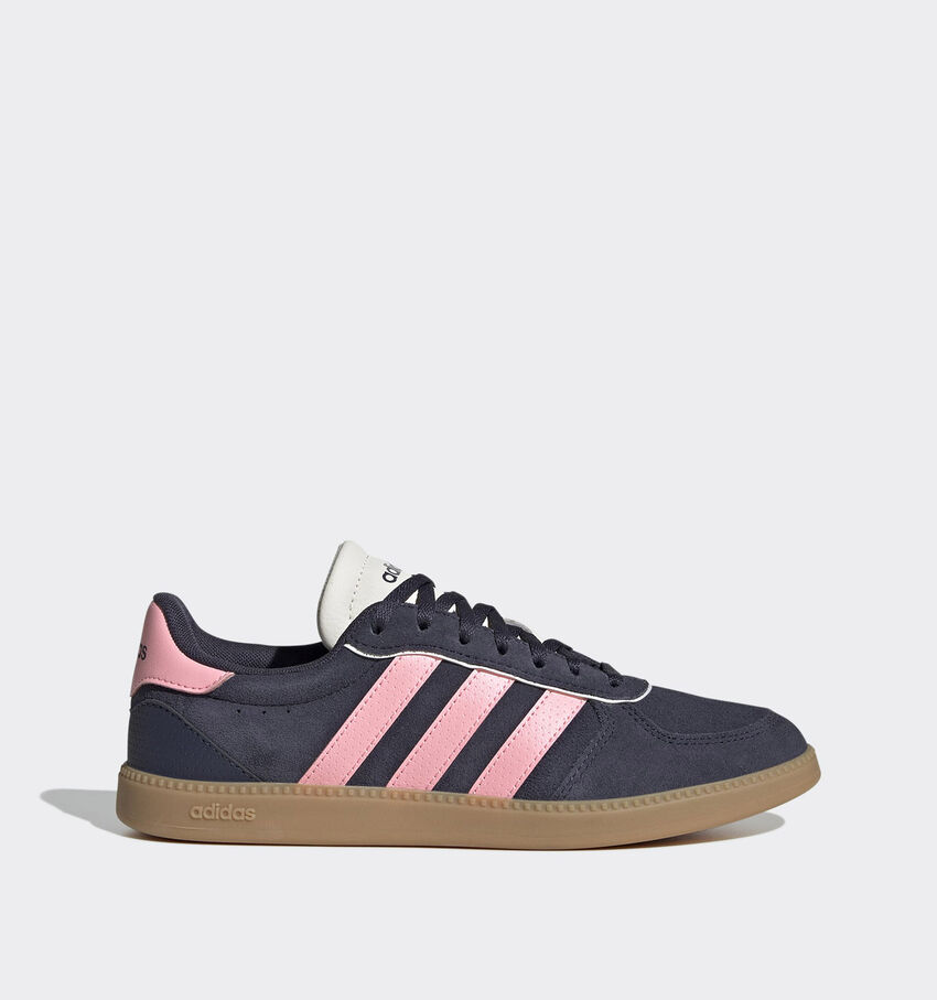 adidas Breaknet Sleek Blauwe/Roze Sneakers