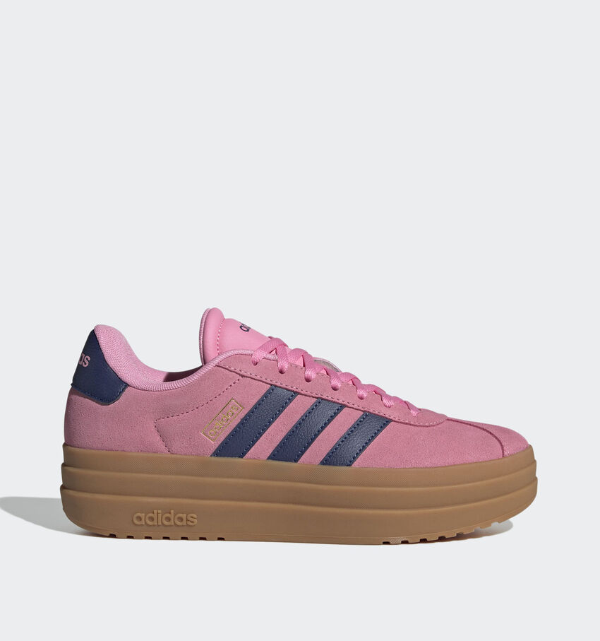adidas VL Court Bold Roze/ Blauwe Sneakers