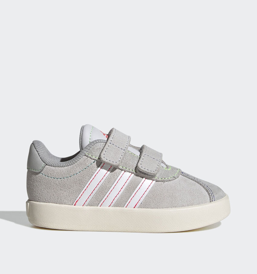 adidas VL court 3.0 CF Lichtgrijze Sneakers