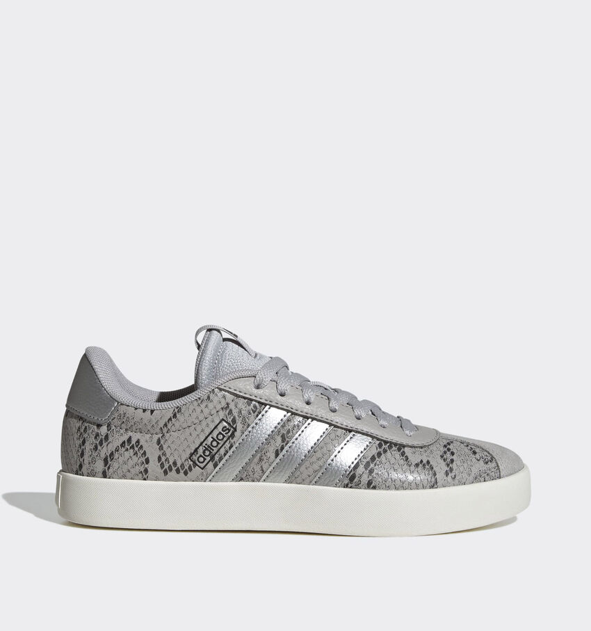adidas VL Court 3.0 Baskets en Gris/Argent