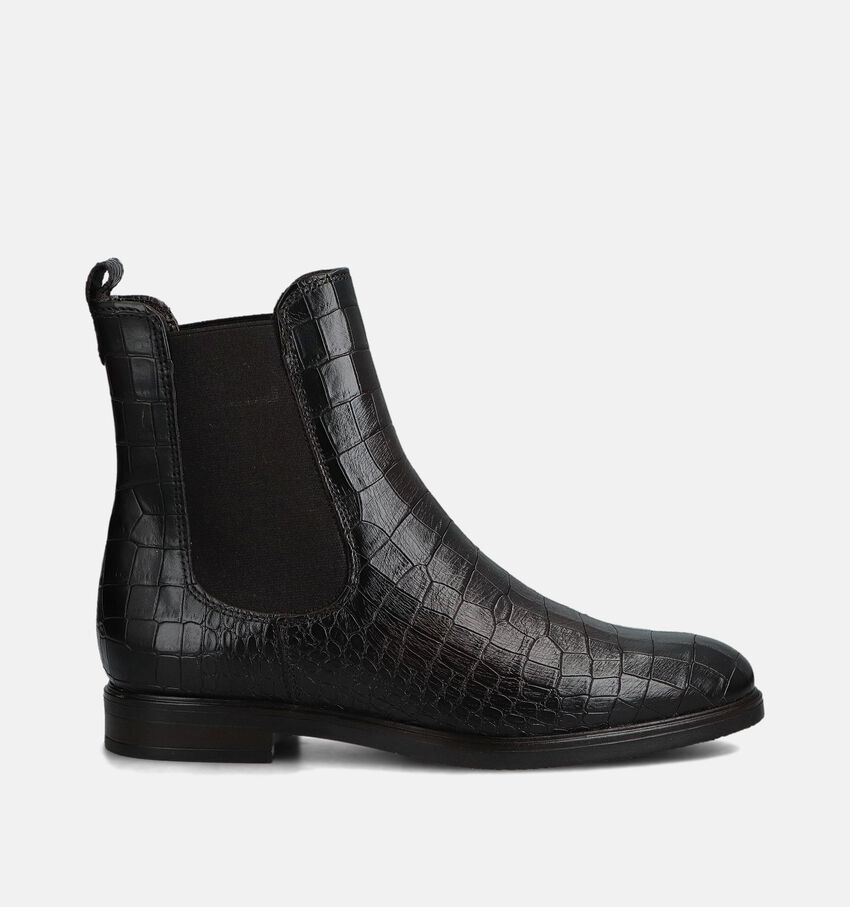 Laurent David Ares Bottines Chelsea en Brun foncé