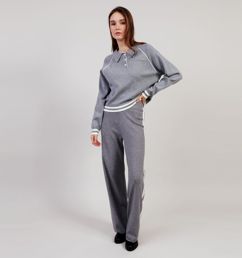 Rue Mazarine Pantalons classiques en Gris
