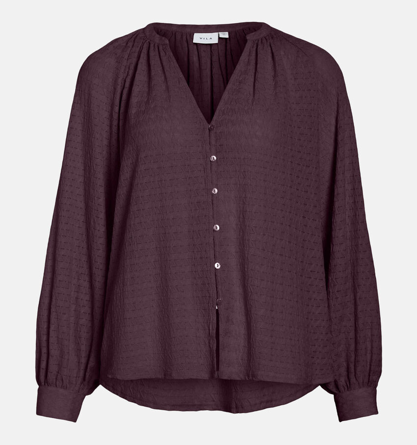 Vila Babera Bordeaux Blouse
