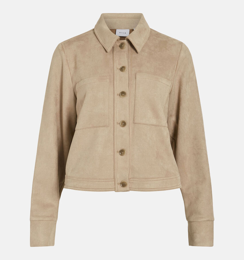 Vila Vilde Manteau court en Beige