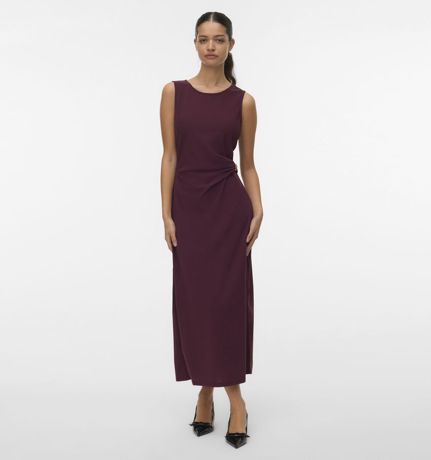 Vero Moda Hosanna Bordeaux 7/8 Jurk