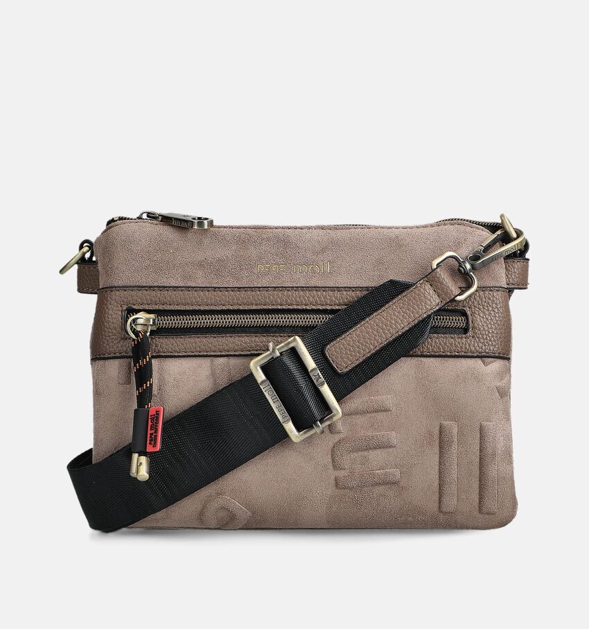 Pepe Moll Cayetana Bruine Crossbody Tas