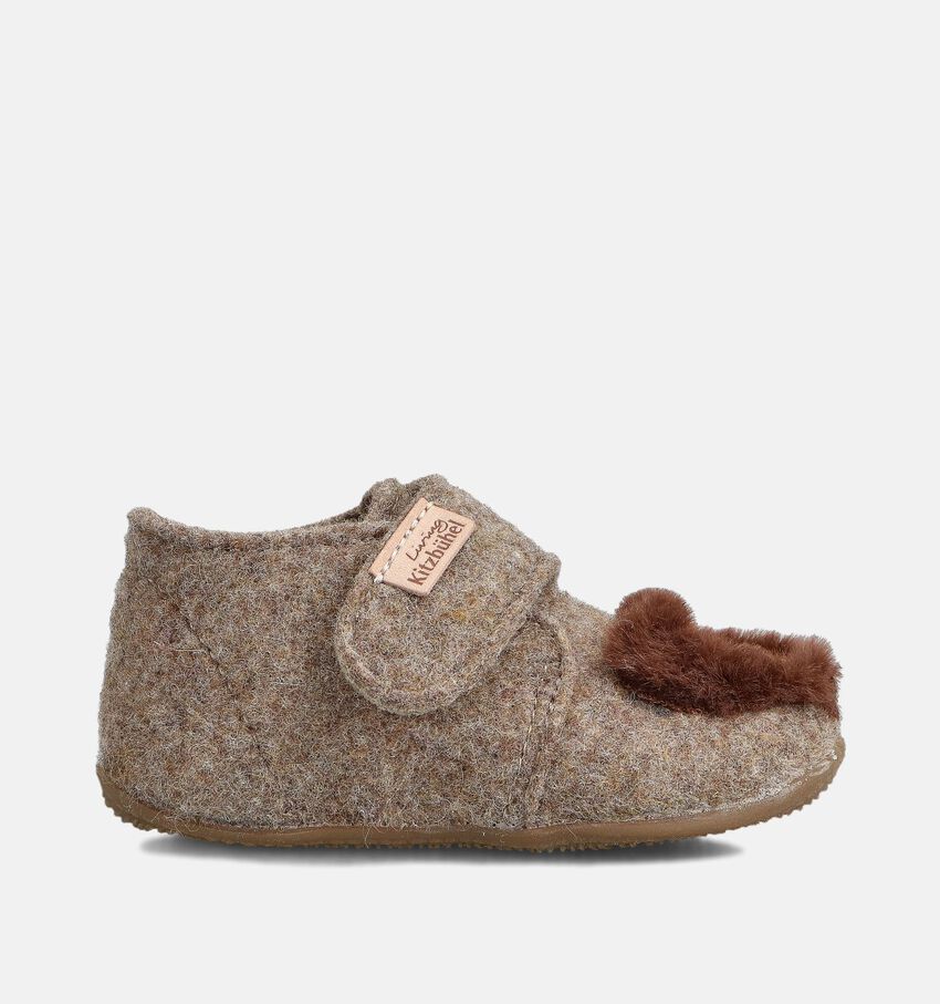 Living Kitzbühel Pantoufles en Beige foncé