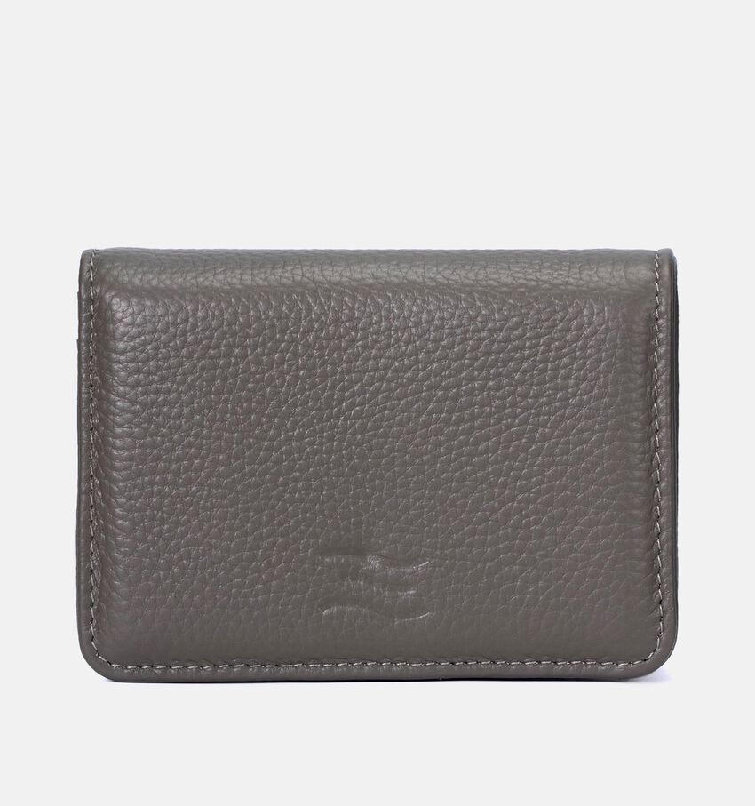 Crinkles Porte-monnaie zippé en Taupe