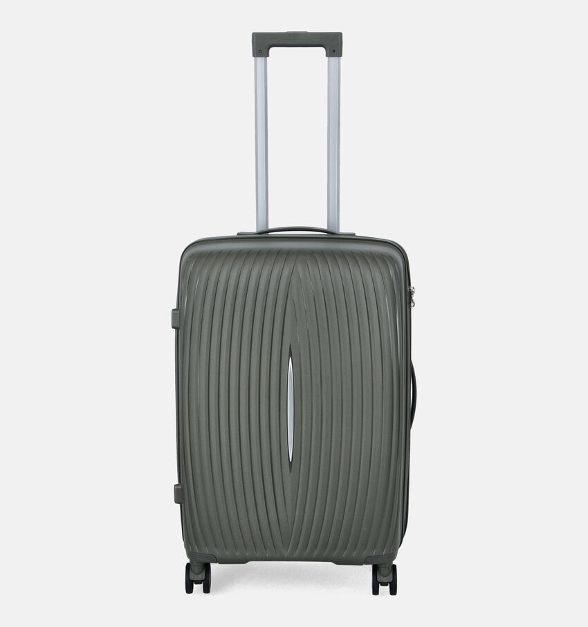 Love To Travel Groene Medium Reiskoffer