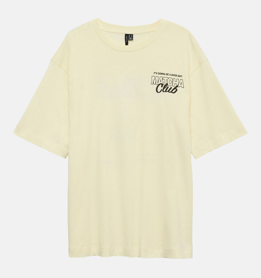 Vero Moda Laura Oversized Gele T-shirt