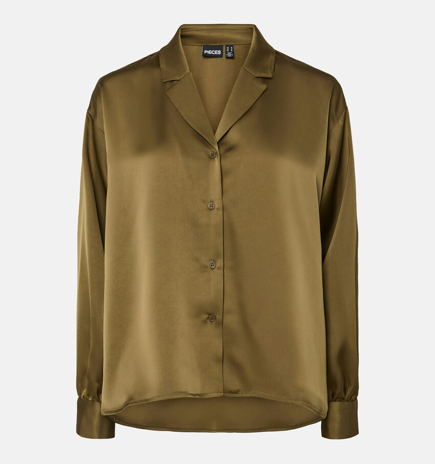 Pieces Ronja Kaki Blouse