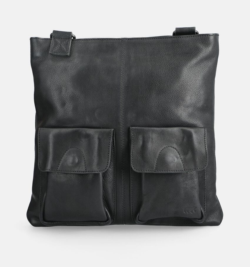Bear Design Zwarte Crossbody tas