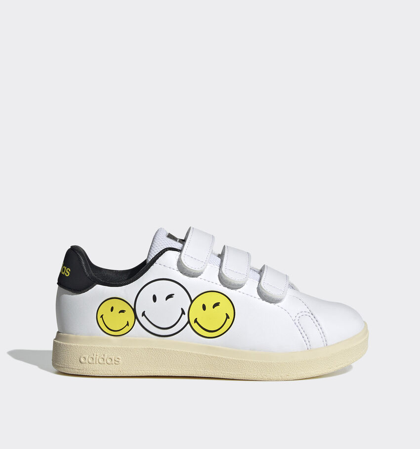 adidas Advantage Smiley Witte Sneakers