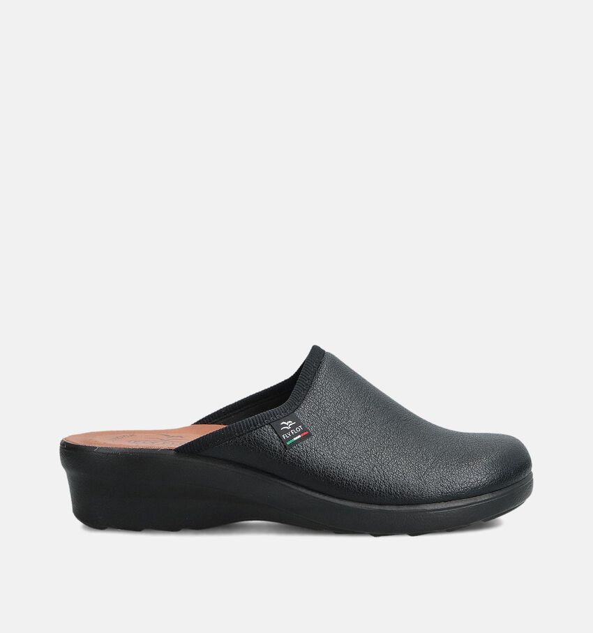 Fly Flot Pantoufles en Noir
