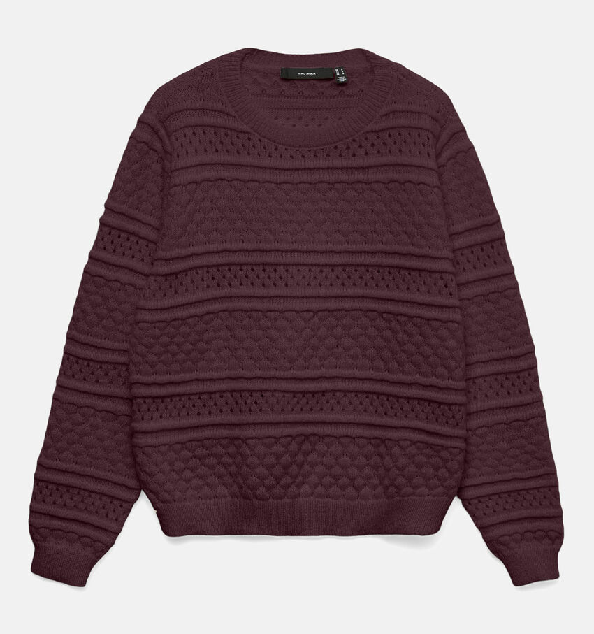 Vero Moda Leo Bordeaux Trui