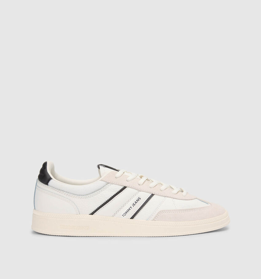 Tommy Hilfiger Greenwich Edge Witte/Ecru Veterschoenen