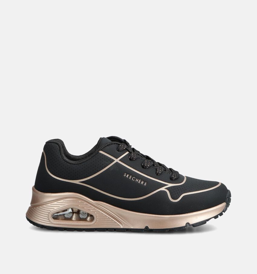 Skechers Uno Zwarte Sneakers
