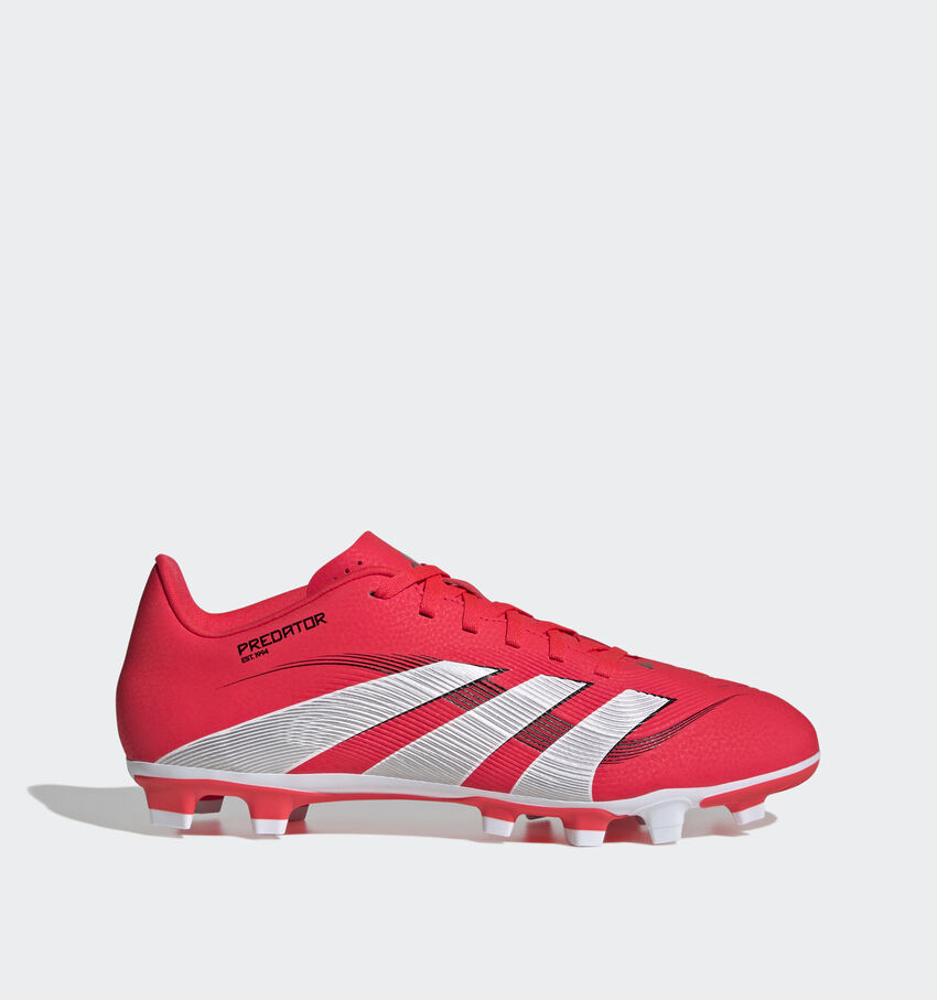 adidas Predator Club FG/MG Rode Voetbalschoenen