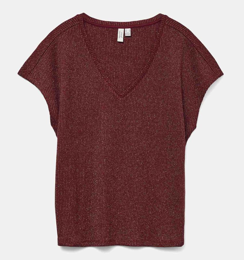 Vero Moda Faja Bordeaux T-shirt