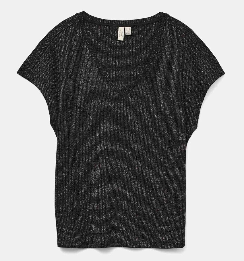 Vero Moda Faja Zwarte T-shirt