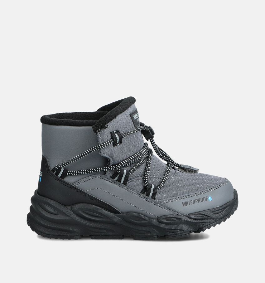 Skechers Turbo Tread Storm Glider Bottines Fourrées en Gris