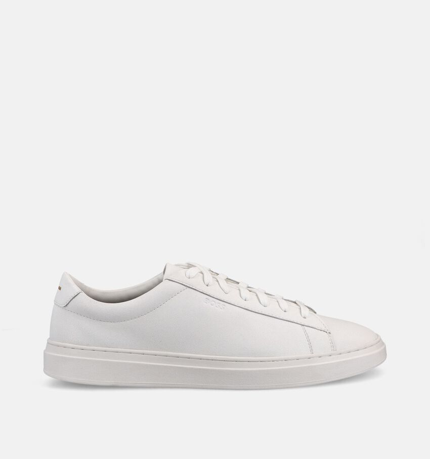 BOSS Kieran Tenn Witte Veterschoenen