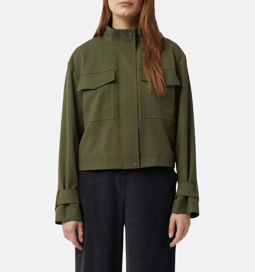 comma casual identity Groene Jas