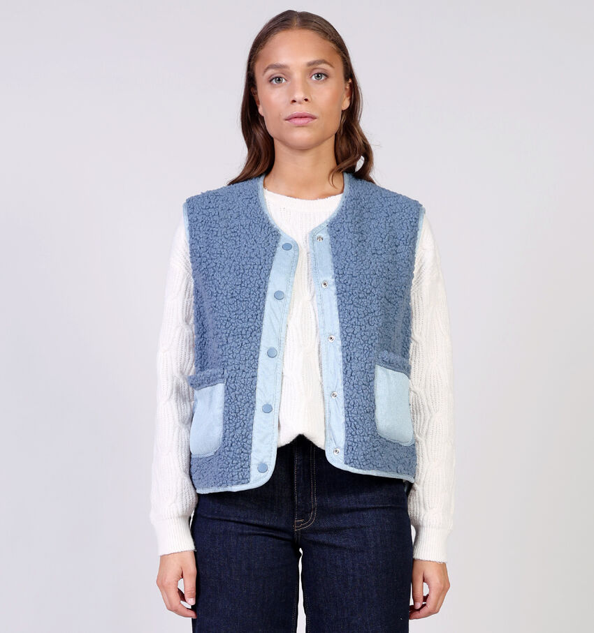Laurent David Teddy Blauwe Bodywarmer