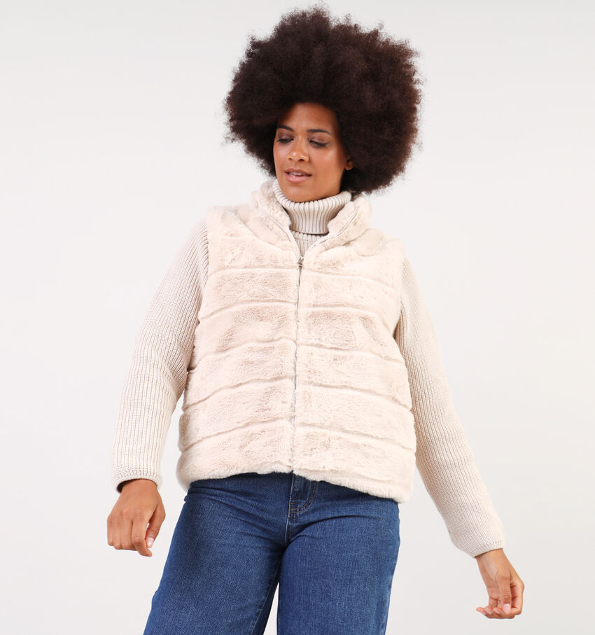 Laurent David Ecru Bodywarmer