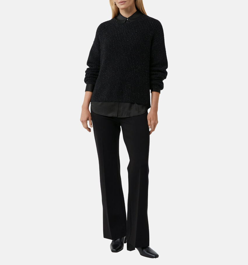 comma Pantalon classique en Noir