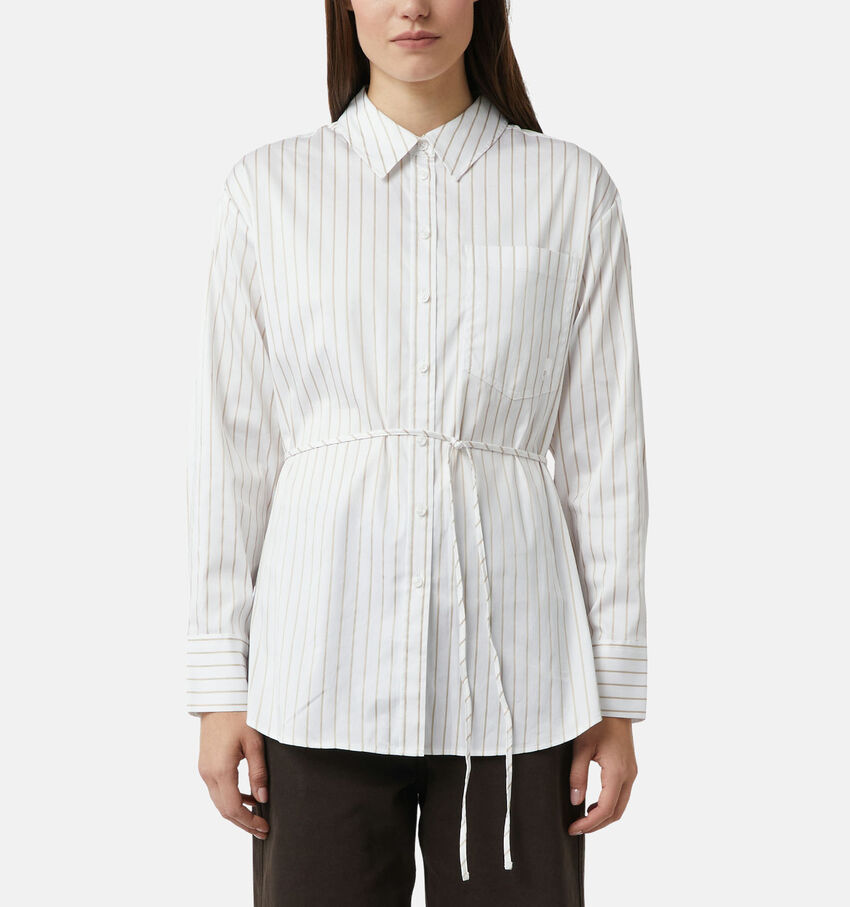 comma Blouse en Blanc