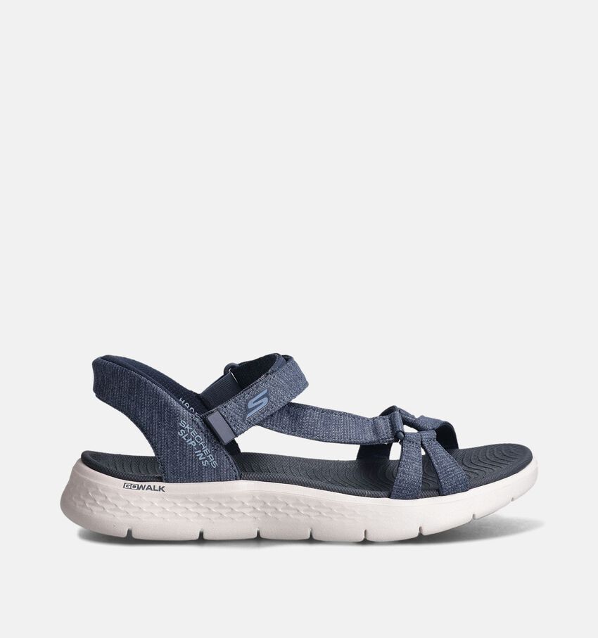 Skechers Go Walk Flex Illuminate Sandales en Bleu