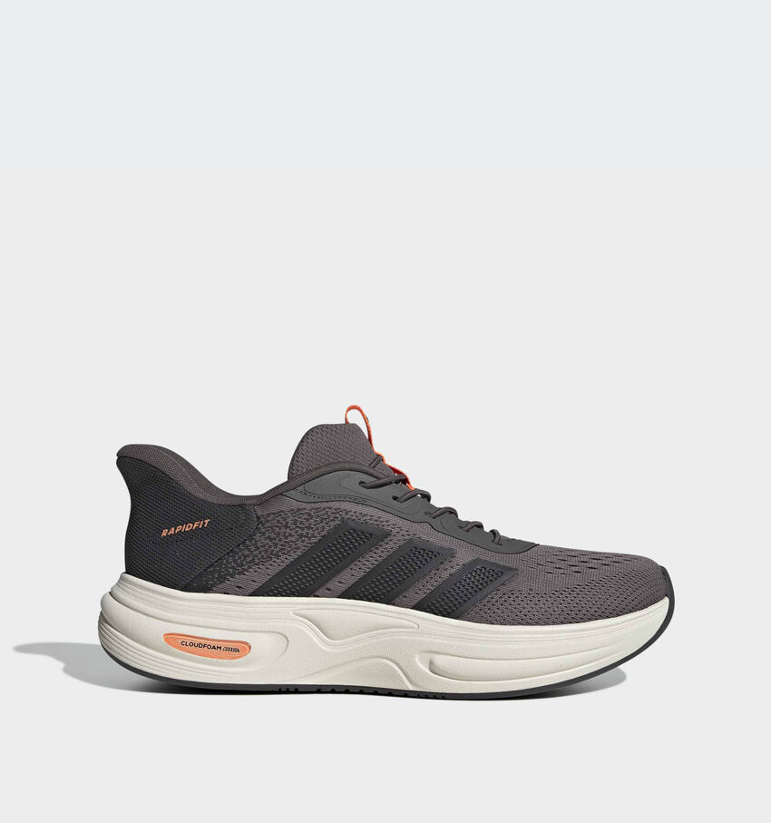 adidas Cloudfoam Cuxxion - RapidFit Donkergrijze Sneakers
