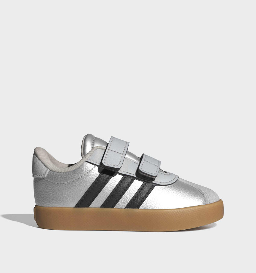 adidas VL Court 3.0 Zilveren Sneakers