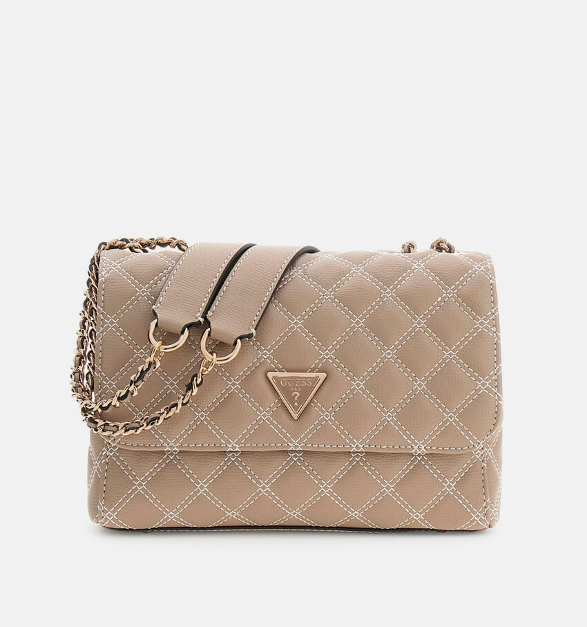 Guess Donkerbeige Crossbodytas