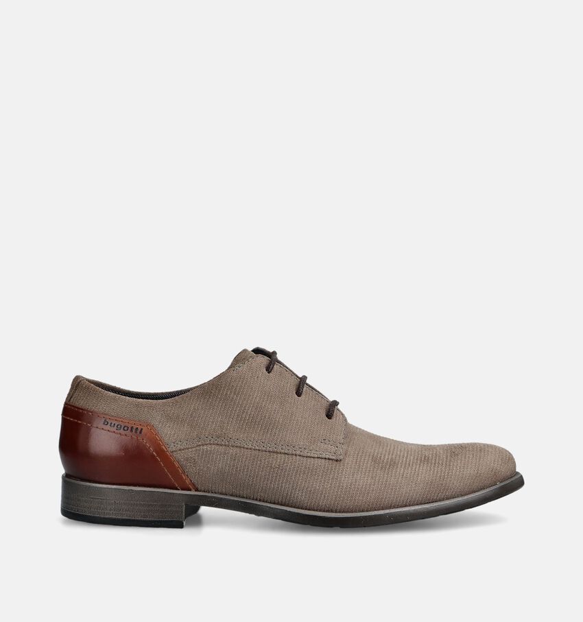 Bugatti Licio Eco Taupe Veterschoenen