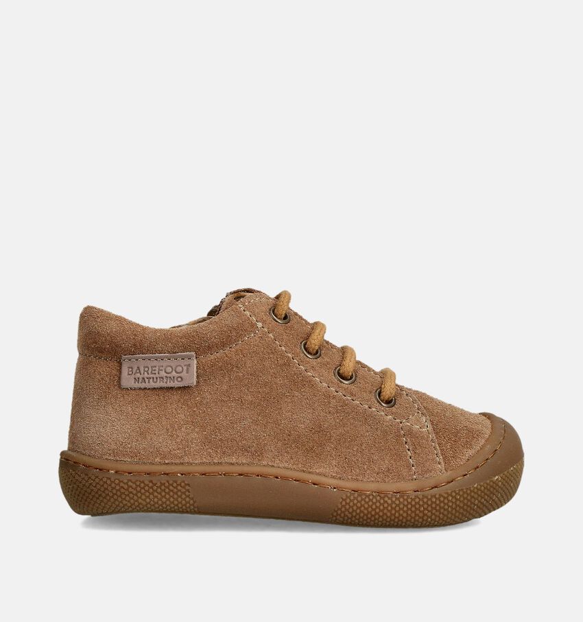 Naturino Barefoot Amur Bruine Veterschoenen