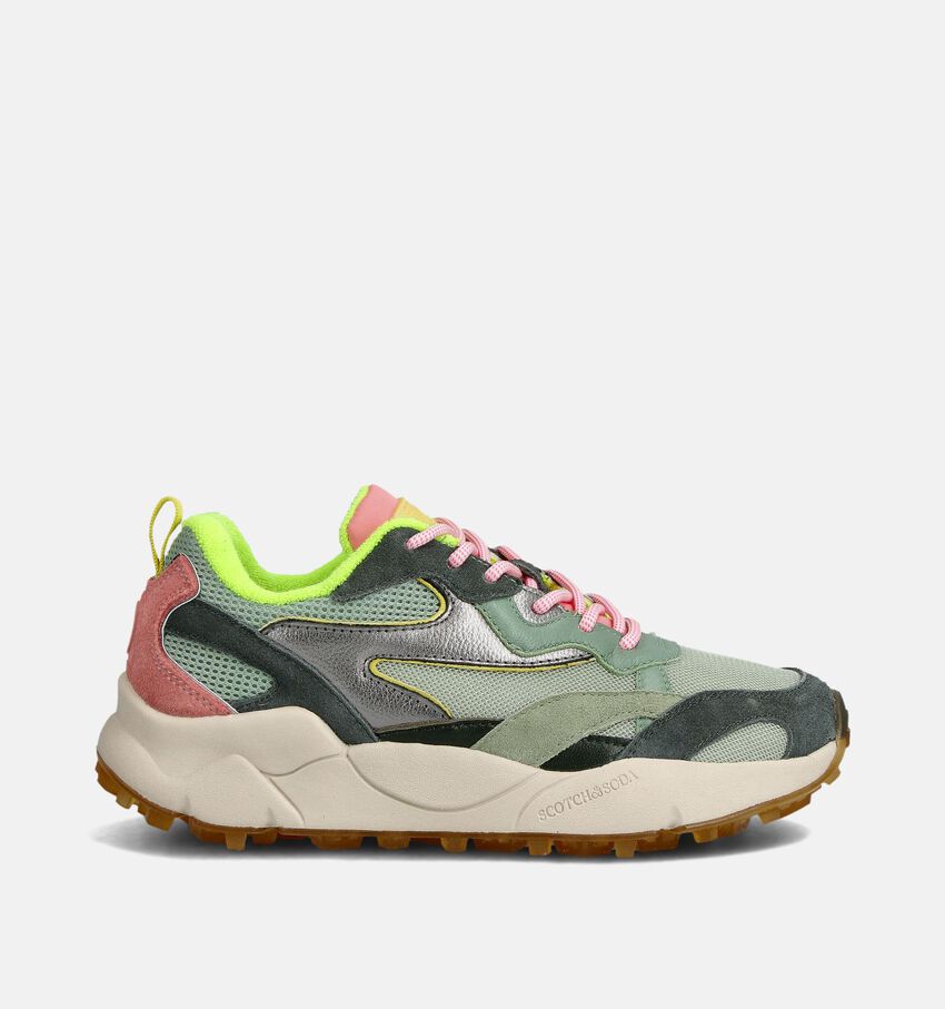 Sotch & Soda Mount Groene Sneakers
