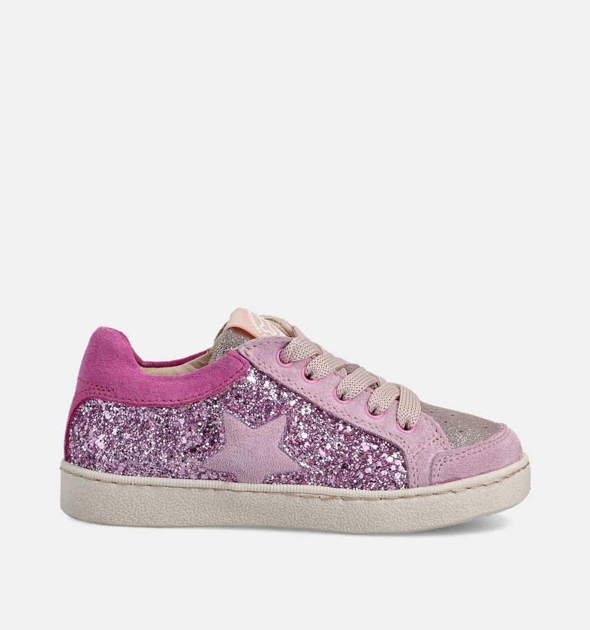 STONES and BONES Ravid Roze Glitter Sneakers