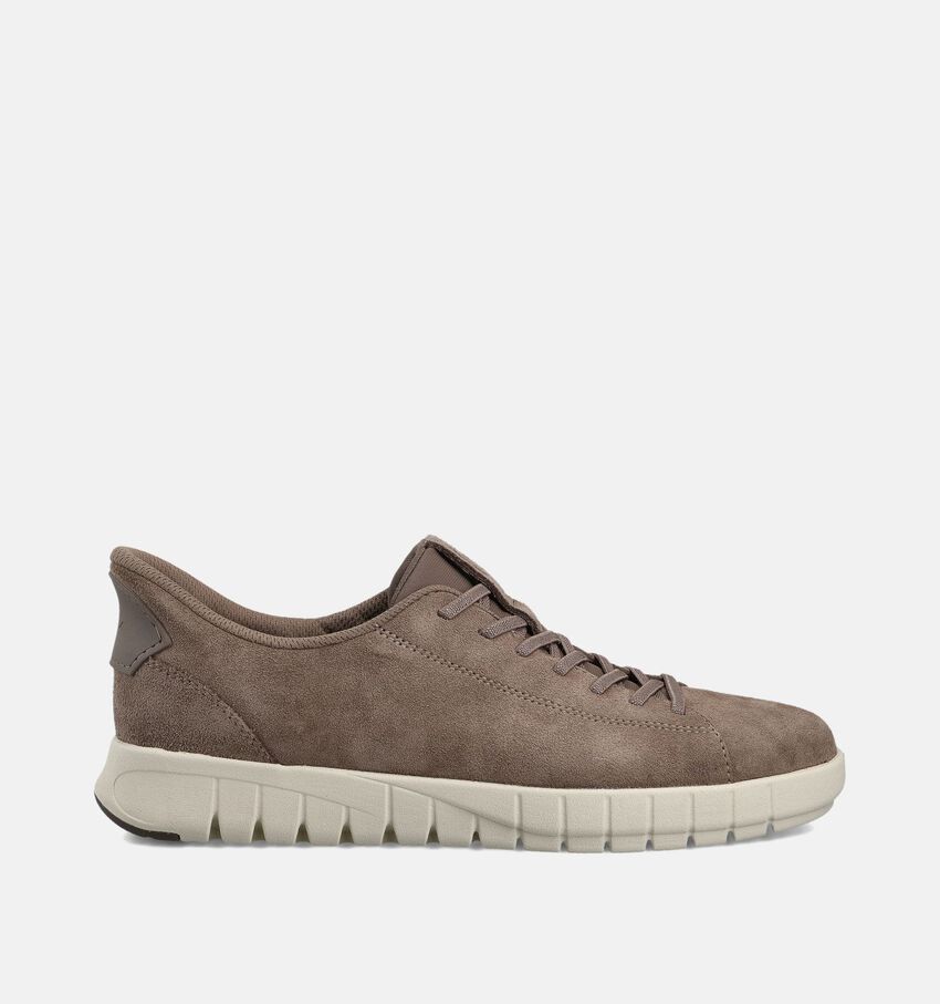 Geox Chaussures à lacets en Taupe