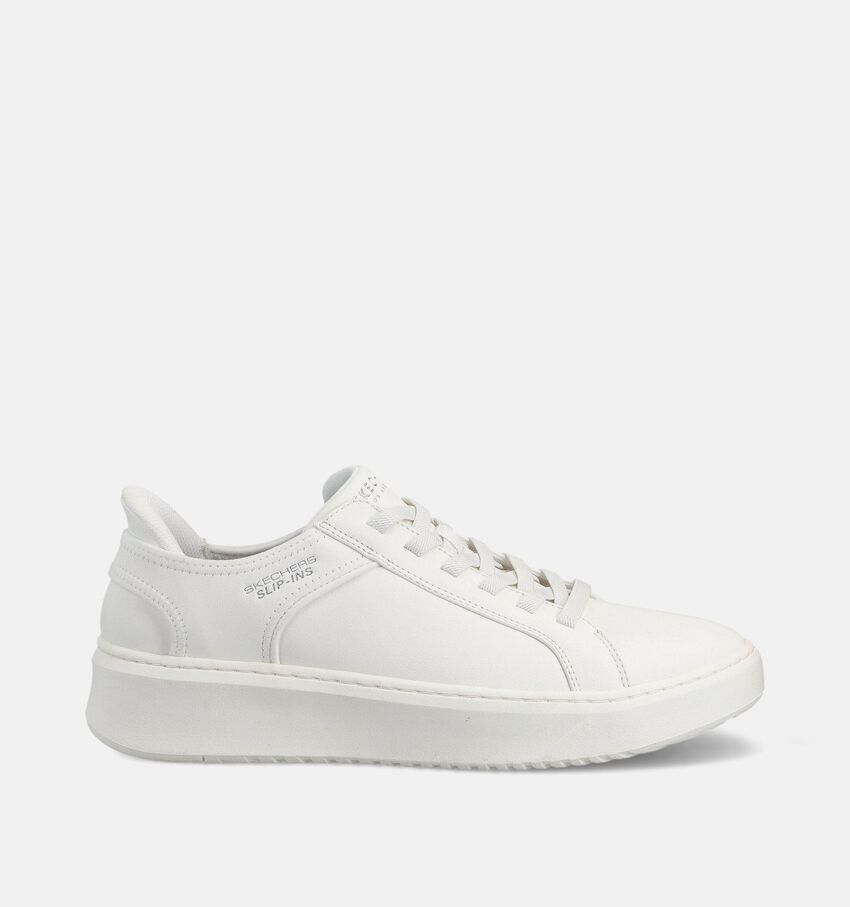 Skechers Court Break Double Vented Witte Sneakers
