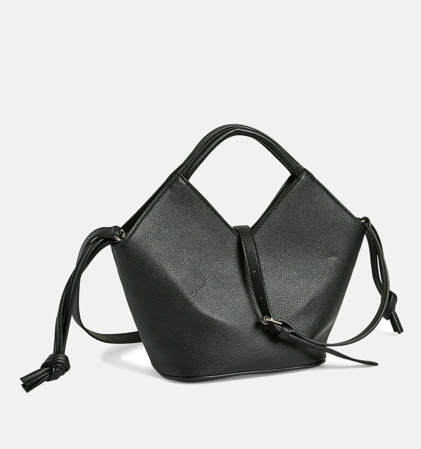Pieces Maria Zwarte Handtas