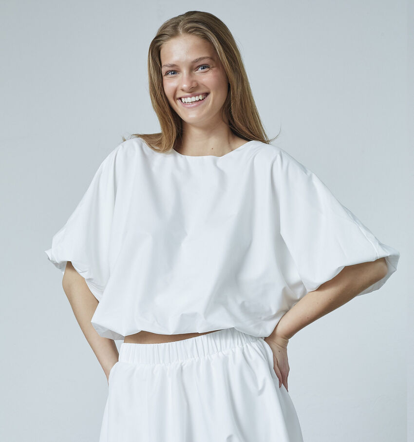 Sisters Point Gufo Blouse en Blanc